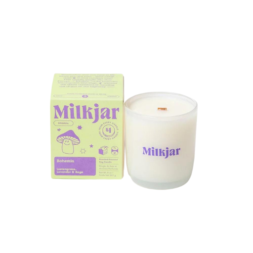 Milk Jar Bohemia Candle