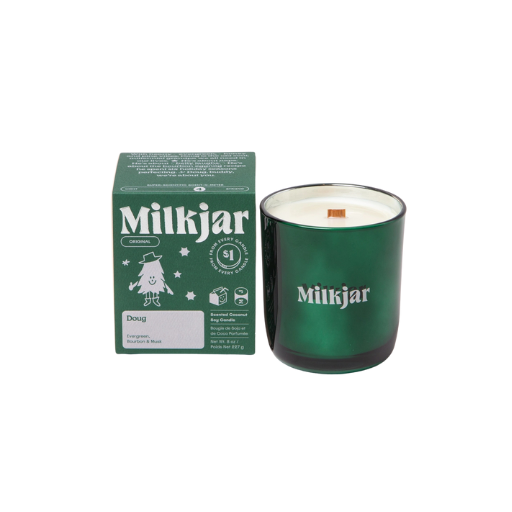 Milk Jar Doug Candle