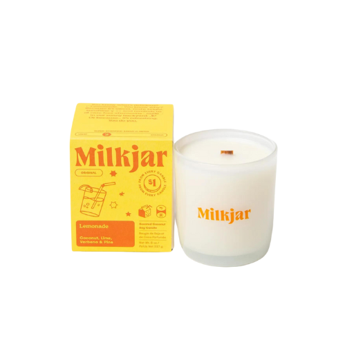 Milk Jar Lemonade Candle