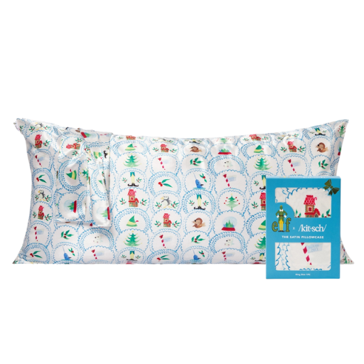 Satin Pillowcase Elf - North Pole