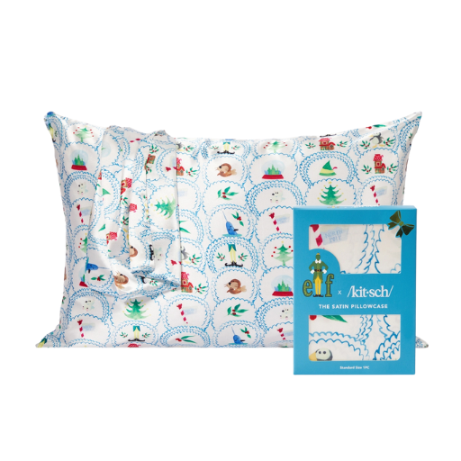 Satin Pillowcase Elf - North Pole