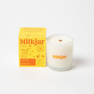 Milk Jar Lemonade Candle