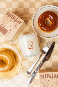 Milk Jar Maple Dip Candle
