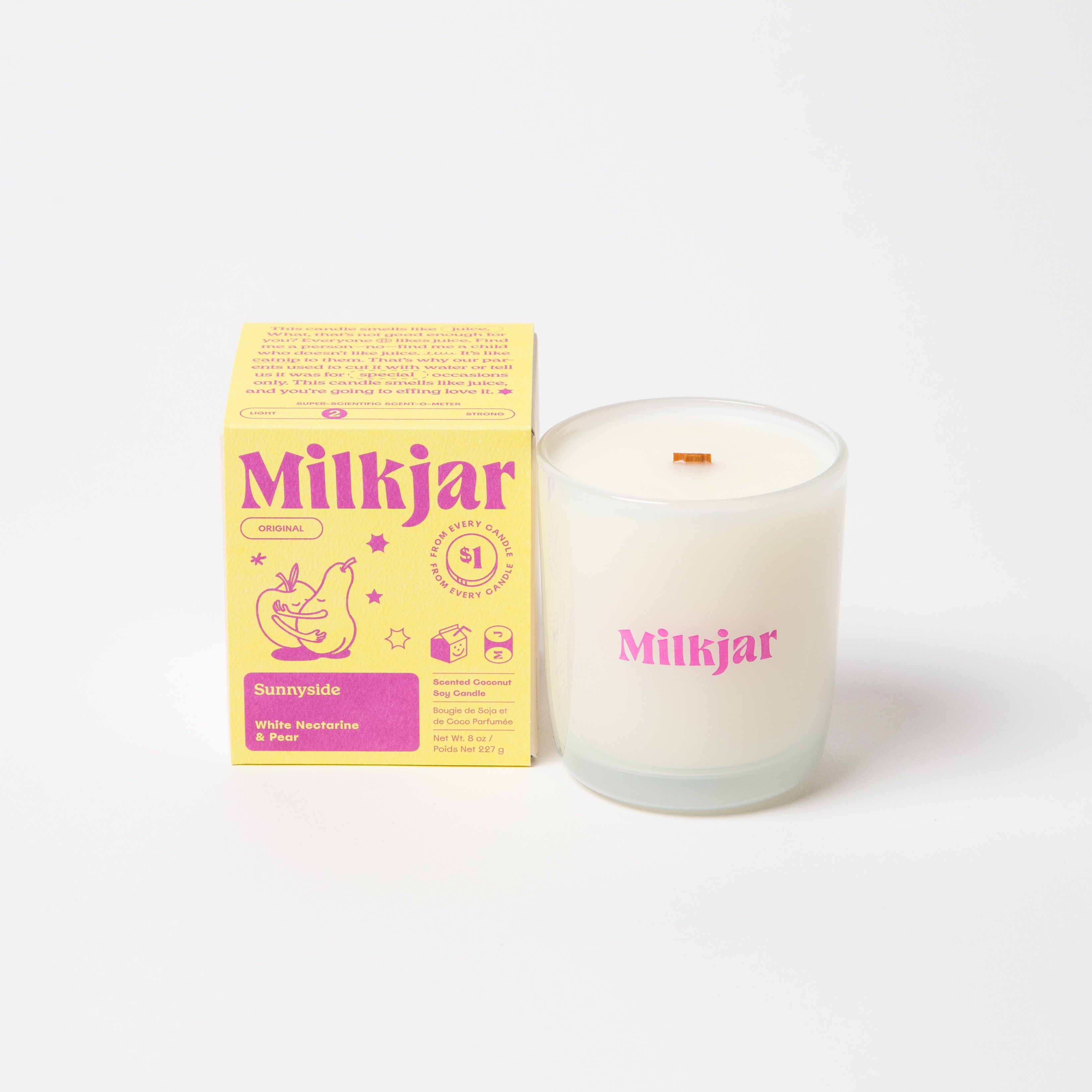 Milk Jar Sunnyside Candle