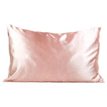 Load image into Gallery viewer, Satin Pillowcase Pink Dots
