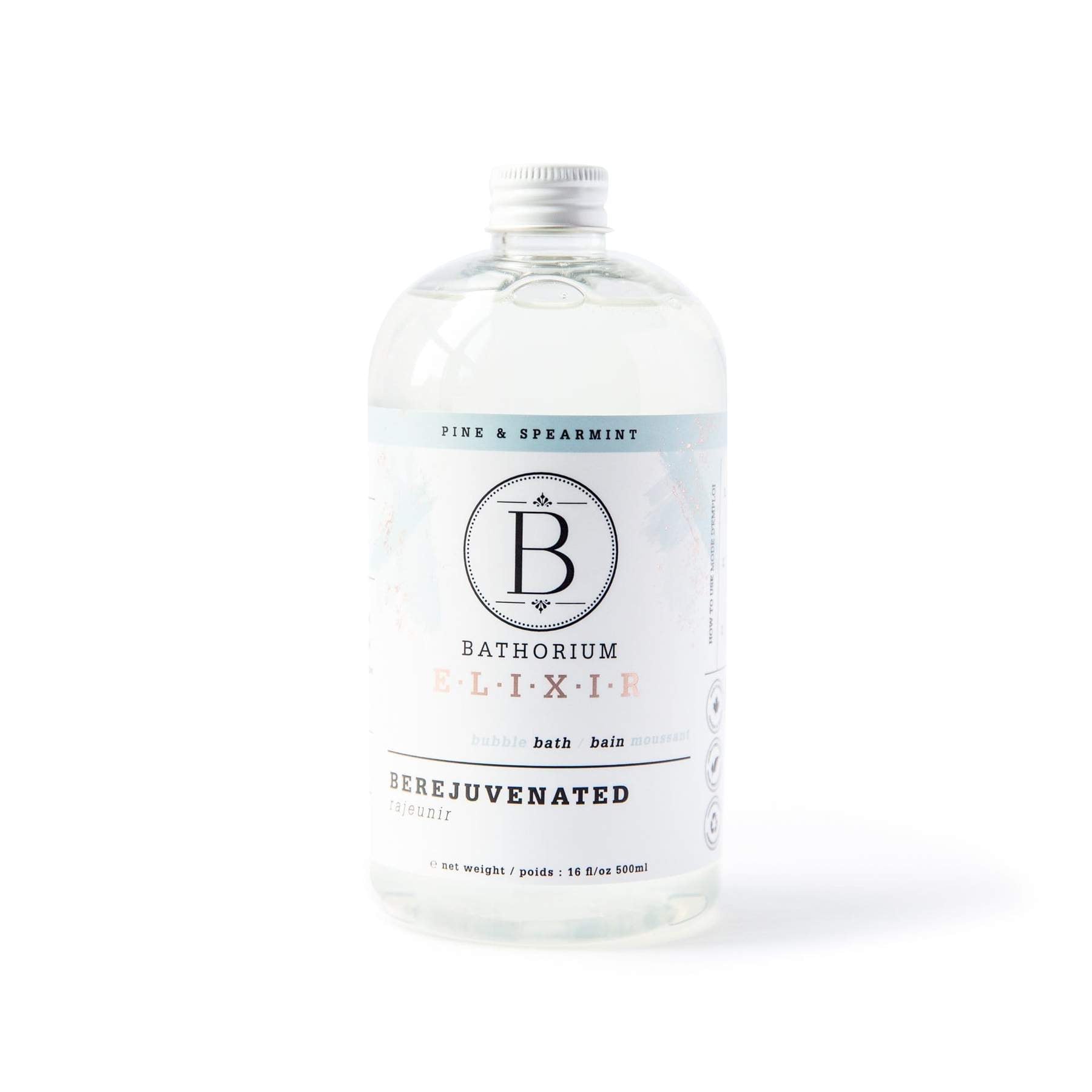 PINE, CEDARWOOD AND PEPPERMINT BUBBLE BATH OIL