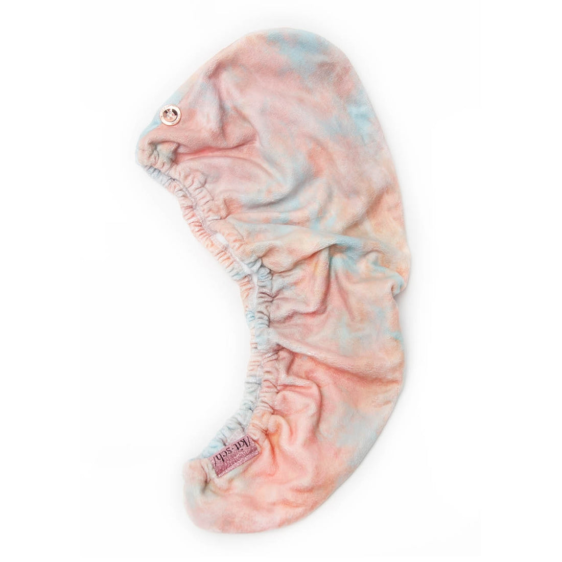 Quick Drying Hair Towel Sunset Tie Dye
