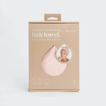 Load image into Gallery viewer, Satin Wrapped Hair Towel - Blush
