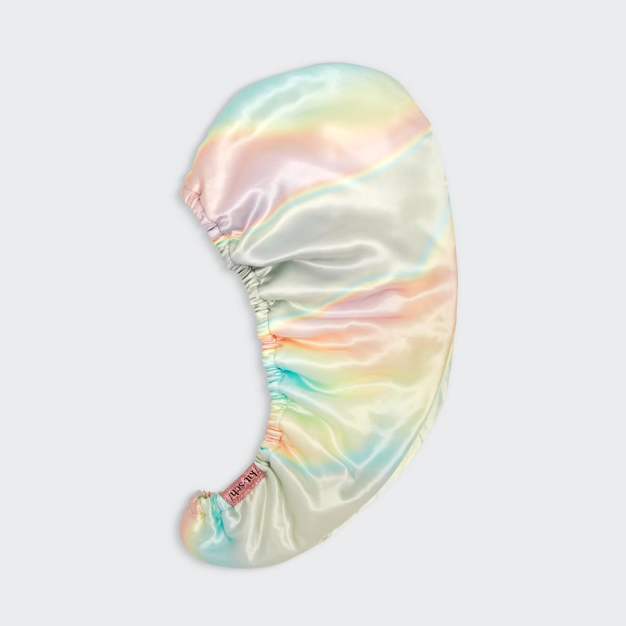 Satin Wrapped Hair Towel - Aura