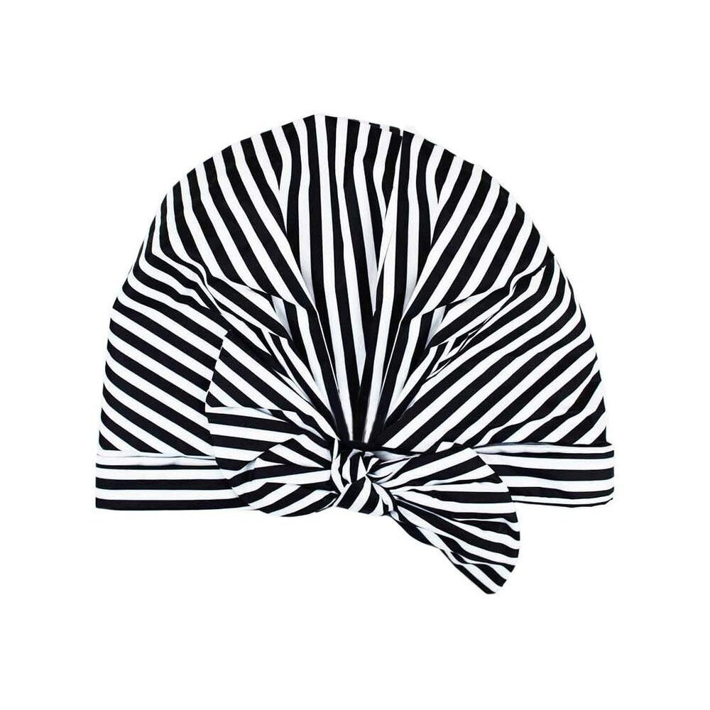 Luxury Shower Cap Stripes