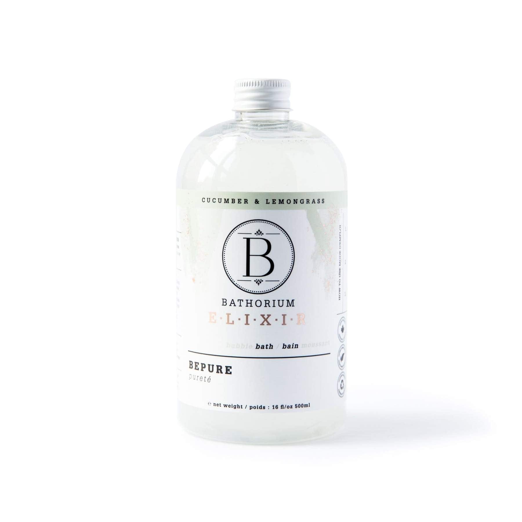 LEMONGRASS AND CUCUMBER INFUSED BUBBLE BATH OIL