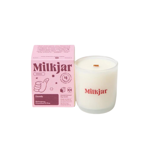 Milk Jar Dandy Candle