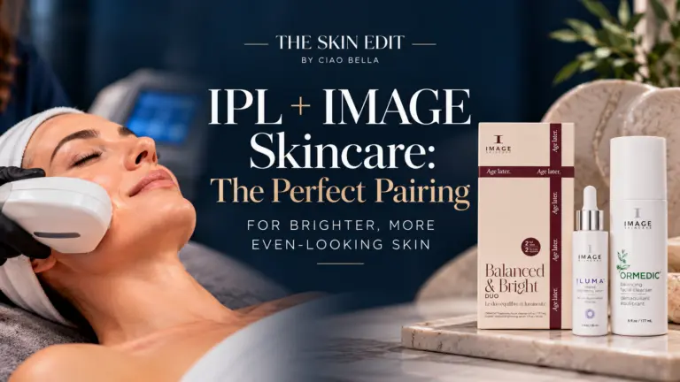 IPL Photofacial treatment and IMAGE Skincare Balanced & Bright Duo for pigmentation at Ciao Bella in Grande Prairie